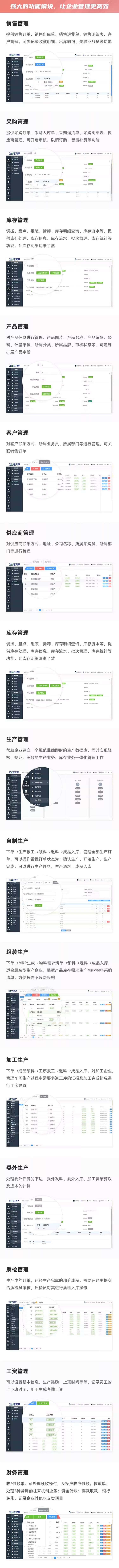 食品行业ERP软件生产MES车间管理系统